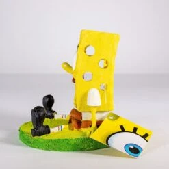 Penn-Plax SpongeBob With Swim Throughs Aquarium Ornament -Plax Penn Shop 303178 PT4. AC SS1800 V1644023498