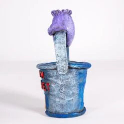 Penn-Plax SpongeBob Chum Bucket Aquarium Ornament -Plax Penn Shop 303182 PT3. AC SS1800 V1644014831