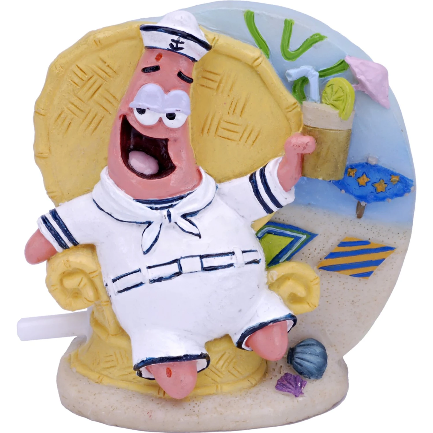 Penn-Plax Patrick Aerating Aquarium Ornament 3 Penn-Plax Patrick Aerating Aquarium Ornament