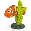 Penn-Plax Nemo With Green Coral Aquarium Ornament -Plax Penn Shop 303190 MAIN. AC SS1800 V1622758433