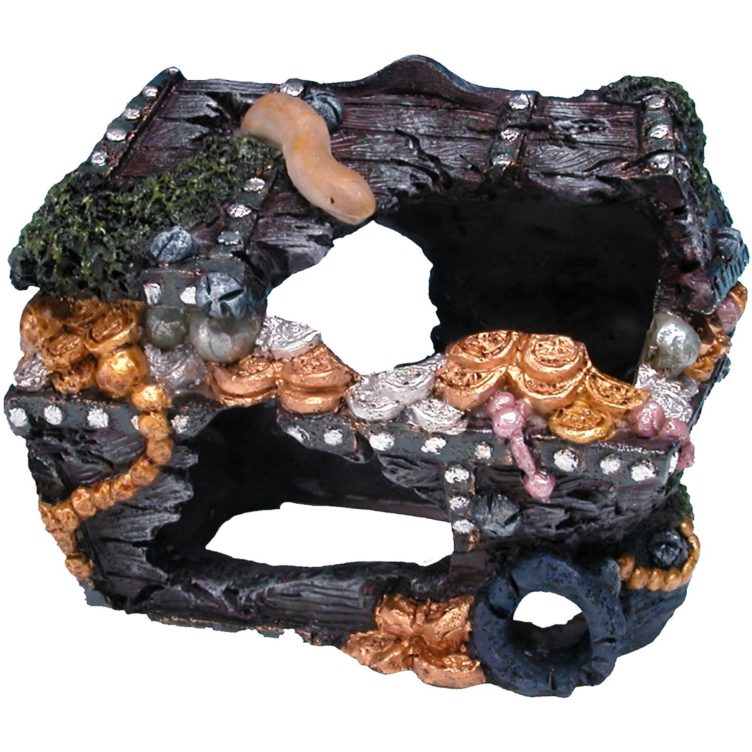 Penn-Plax Treasure Chest Aquarium Ornament 3 Penn-Plax Treasure Chest Aquarium Ornament