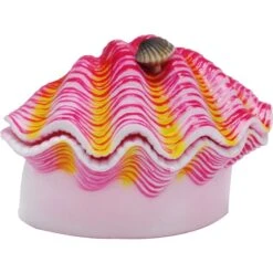 Penn-Plax Tropical Clam Aquarium Ornament