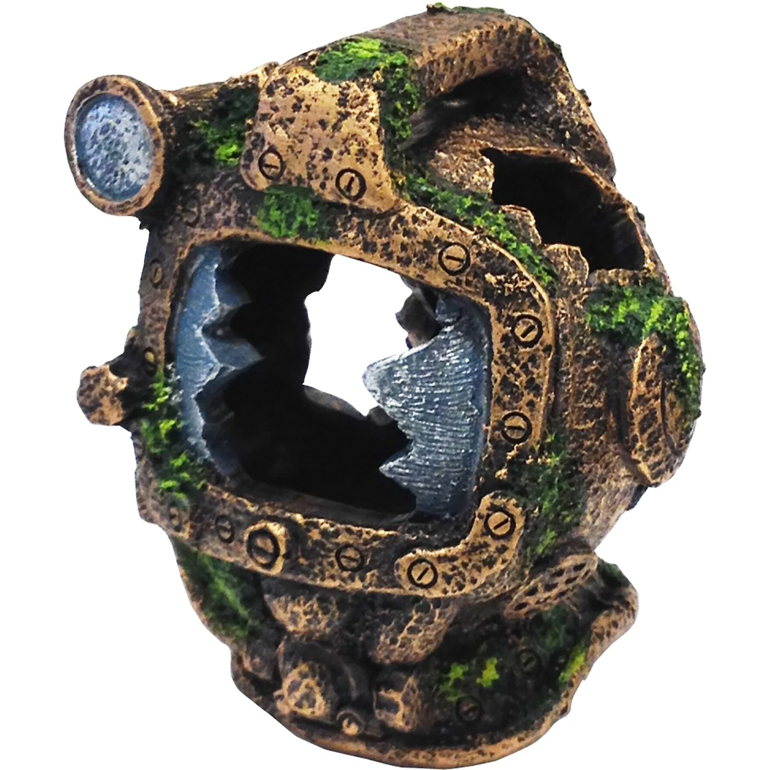 Penn-Plax Diving Helmet Aquarium Ornament 3 Penn-Plax Diving Helmet Aquarium Ornament
