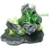 Penn-Plax Grey Rock Scape Aquarium Ornament -Plax Penn Shop 303252 MAIN. AC SS1800 V1625870170