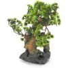 Penn-Plax Bonsai Tree On Rock Aquarium Ornament -Plax Penn Shop 303266 MAIN. AC SS1800 V1622754443