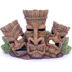 Penn-Plax Tiki Tribe Aquarium Ornament