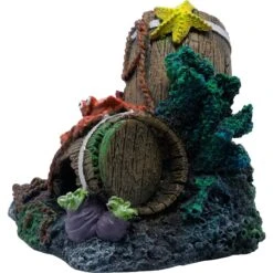 GloFish Cycle Barrels Aquarium Ornament 15 GloFish Cycle Barrels Aquarium Ornament -Plax Penn Shop 306795 PT5. AC SS1800 V1624314816