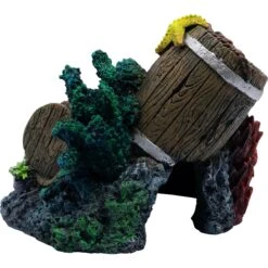 GloFish Cycle Barrels Aquarium Ornament 17 GloFish Cycle Barrels Aquarium Ornament -Plax Penn Shop 306795 PT8. AC SS1800 V1624314819