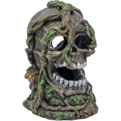 GloFish Cycle Skull Aquarium Ornament 12 GloFish Cycle Skull Aquarium Ornament -Plax Penn Shop 306797 PT2. AC SS1800 V1624312061