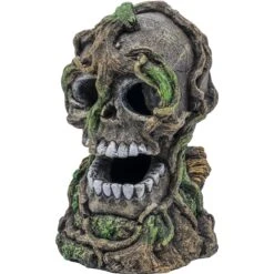 GloFish Cycle Skull Aquarium Ornament 14 GloFish Cycle Skull Aquarium Ornament -Plax Penn Shop 306797 PT4. AC SS1800 V1624319581