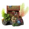 GloFish Cycle Treasure Chest Aquarium Ornament -Plax Penn Shop 306799 MAIN. AC SS1800 V1624311154