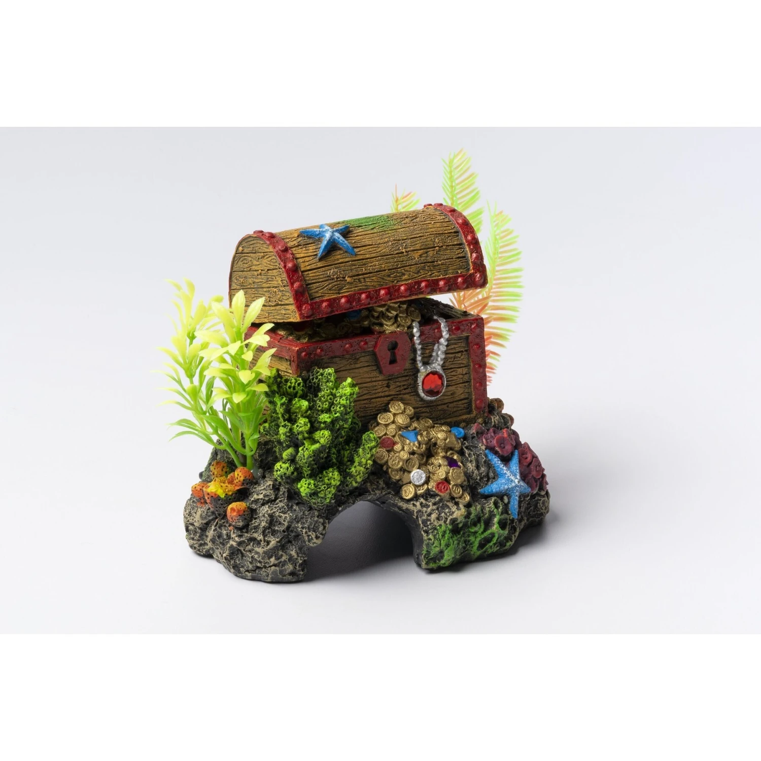 GloFish Cycle Treasure Chest Aquarium Ornament 5 GloFish Cycle Treasure Chest Aquarium Ornament - Image 3