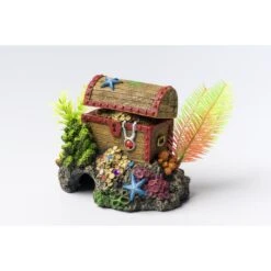 GloFish Cycle Treasure Chest Aquarium Ornament 13 GloFish Cycle Treasure Chest Aquarium Ornament -Plax Penn Shop 306799 PT3. AC SS1800 V1624316614