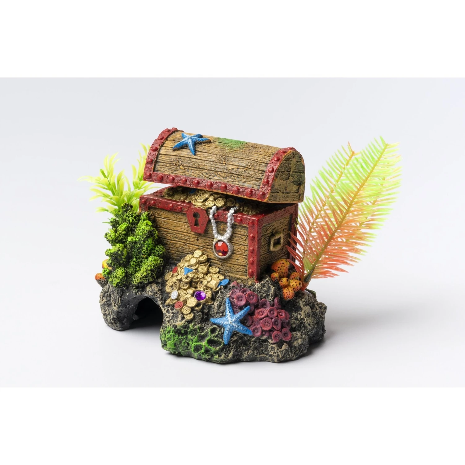 GloFish Cycle Treasure Chest Aquarium Ornament 6 GloFish Cycle Treasure Chest Aquarium Ornament - Image 4