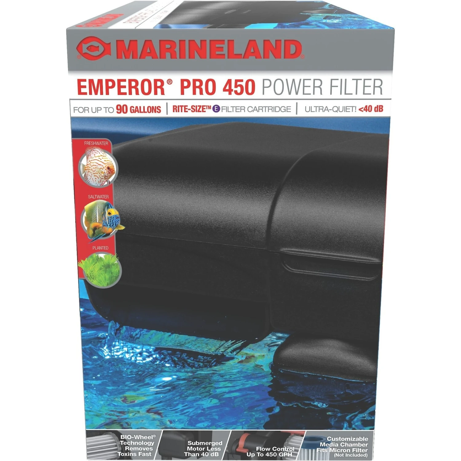 Marineland Emperor Pro 450 Aquarium Filter 4 Marineland Emperor Pro 450 Aquarium Filter - Image 2
