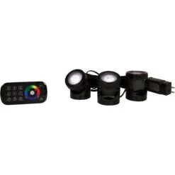 Tetra Pond Triple Light Set With Remote -Plax Penn Shop 306864 PT6. AC SS1800 V1624318378