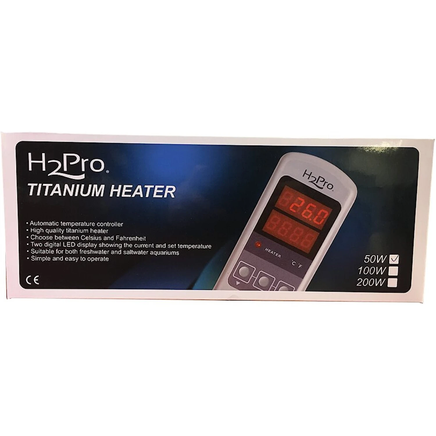 H2Pro Titanium Aquarium Heater 4 H2Pro Titanium Aquarium Heater - Image 2