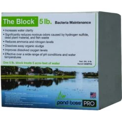 Pond Boss The Block Water Care, 5-lb Block