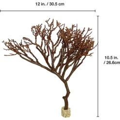 Current USA Weighted Base Bayou Manzanita Branch Aquarium Plant -Plax Penn Shop 316546 PT2. AC SS1800 V1628121369