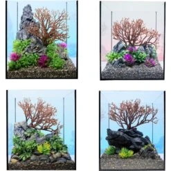 Current USA Weighted Base Bayou Manzanita Branch Aquarium Plant -Plax Penn Shop 316546 PT5. AC SS1800 V1628118387