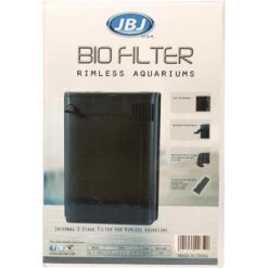 JBJ Aquarium Rimless Aquariums 76 GPH Bio Aquarium Filter