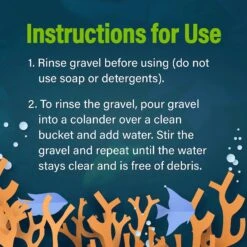 GloFish Fluorescent Aquarium Gravel -Plax Penn Shop 325470 PT6. AC SS1800 V1629926566