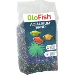GloFish Aquarium Sand, 5-lb Bag