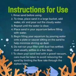 GloFish Aquarium Sand, 5-lb Bag -Plax Penn Shop 325472 PT5. AC SS1800 V1629928300