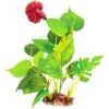 SunGrow Tall & Large Artificial Plastic Leaf Plants For Fish Aquarium Decoration & Reptile Hideout -Plax Penn Shop 326831 MAIN. AC SS1800 V1666652381