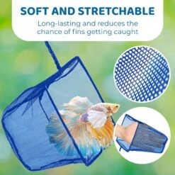 SunGrow Safe Aquarium Cleaning Fine Mesh Betta Fish Net -Plax Penn Shop 326833 PT4. AC SS1800 V1695055439