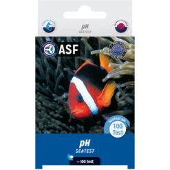ASF SeaTest PH Fish Aquarium Water Test Kit, 100 Count