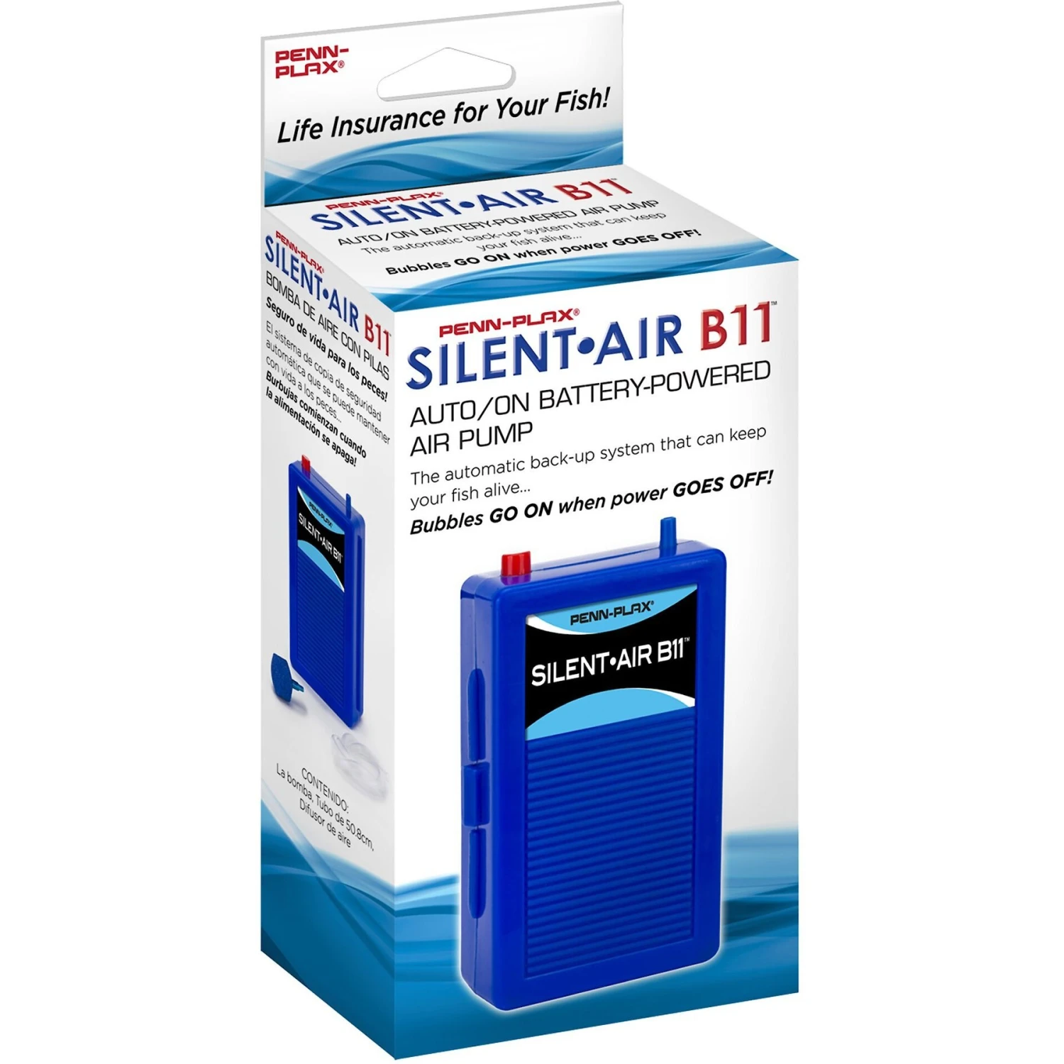 Penn-Plax Silent Air B11 Aquarium Air Pump 4 Penn-Plax Silent Air B11 Aquarium Air Pump - Image 2