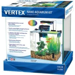 Vertex Color Change LED Nano Aquarium Kit, 5-gal