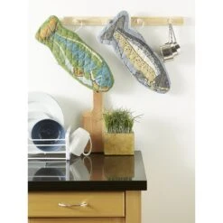 Design Imports Fish Oven Mitt Set, 2 Count -Plax Penn Shop 338486 PT7. AC SS1800 V1638399452