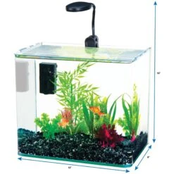 Radius Curved Corner Glass Aquarium Kit, Black -Plax Penn Shop 345211 PT2. AC SS1800 V1671226168