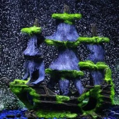 Penn-Plax Nautical Aqua-Flora, 3 Count -Plax Penn Shop 347874 PT5. AC SS1800 V1644015094