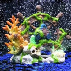 Penn-Plax Nautical Aqua-Flora, 3 Count -Plax Penn Shop 347874 PT6. AC SS1800 V1644014524