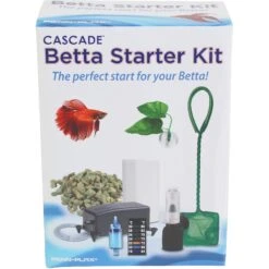 Penn-Plax Cascade Betta Starter Aquarium Kit, Assorted Colors
