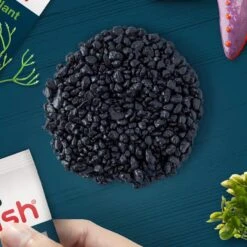 GloFish Aquarium Fish Gravel, Black, 5-lb -Plax Penn Shop 357903 PT2. AC SS1800 V1641339153