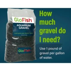GloFish Aquarium Fish Gravel, Black, 5-lb -Plax Penn Shop 357903 PT3. AC SS1800 V1641341793