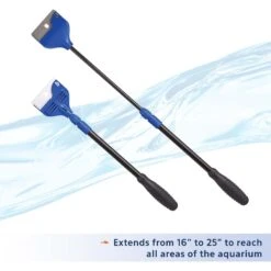 Aqueon ProScraper 3.0 Adjustable Aquarium Algae Scraper -Plax Penn Shop 364056 PT3. AC SS1800 V1643907736