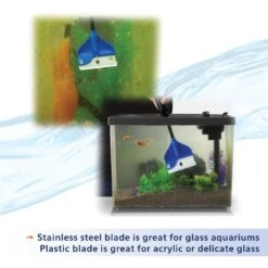 Aqueon ProScraper 3.0 Short Aquarium Algae Scraper 15 Aqueon ProScraper 3.0 Short Aquarium Algae Scraper -Plax Penn Shop 364058 PT4. AC SS1800 V1643907990