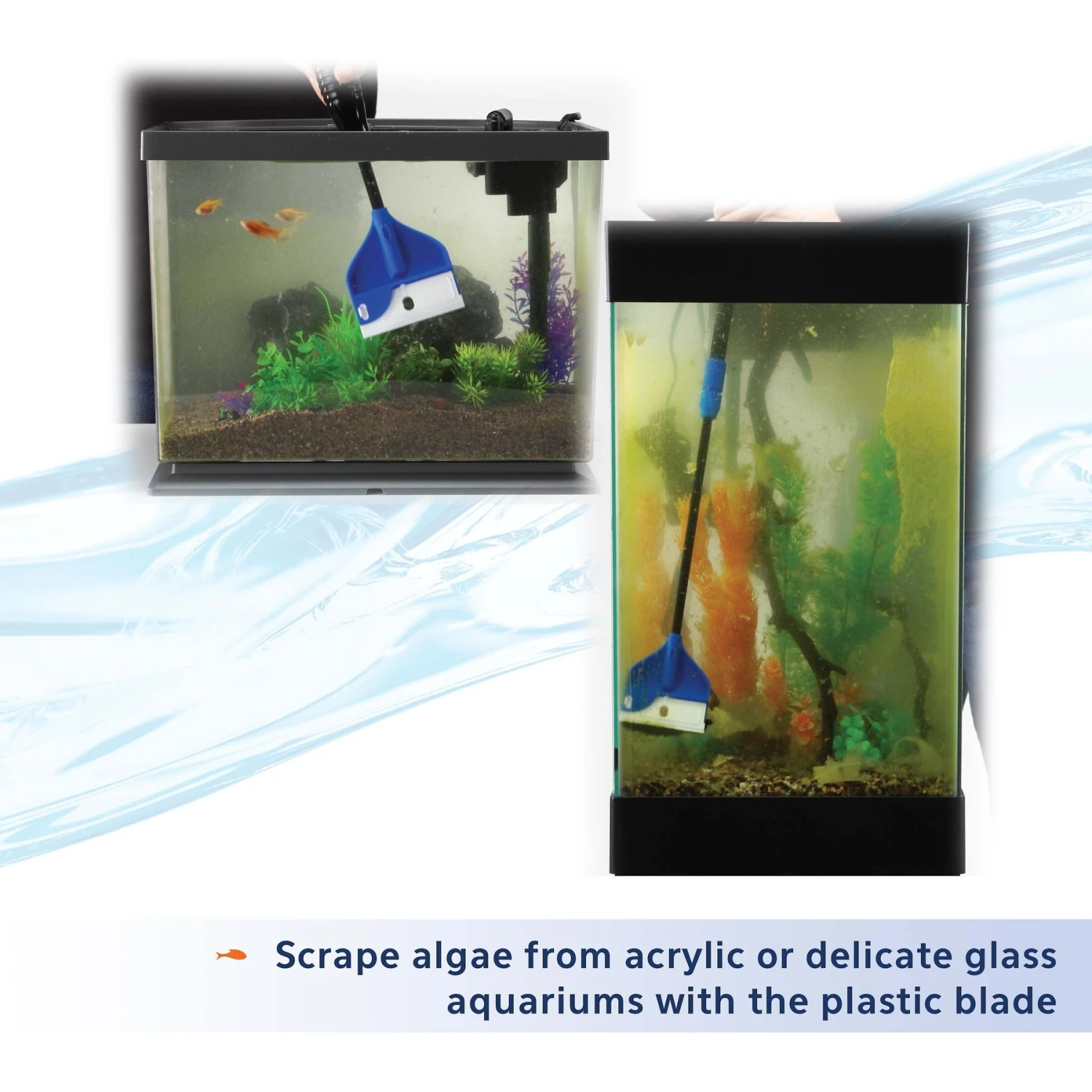 Aqueon ProScraper 3.0 Twist & Click Plastic Replacement Blades 7 Aqueon ProScraper 3.0 Twist & Click Plastic Replacement Blades - Image 5