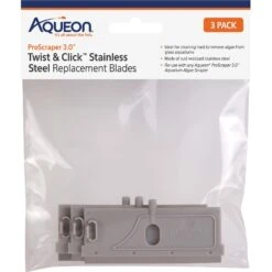 Aqueon ProScraper 3.0 Twist & Click Stainless Steel Replacement Blades