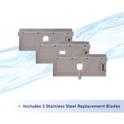 Aqueon ProScraper 3.0 Twist & Click Stainless Steel Replacement Blades -Plax Penn Shop 364062 PT2. AC SS1800 V1643908079