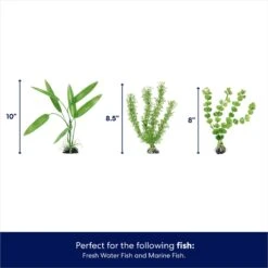 Frisco Plastic Aquarium Plant Set 6 Frisco Plastic Aquarium Plant Set -Plax Penn Shop 537214 PT1. AC SS1800 V1669212051