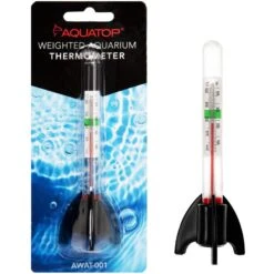 Aquatop Weighted Glass Thermometer With Claw