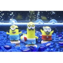 Penn-Plax Minions Mini Resin Bundle Aquarium Decoration Set, 3-pack -Plax Penn Shop 557846 PT1. AC SS1800 V1668099179