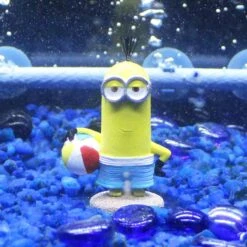 Penn-Plax Minions Mini Resin Bundle Aquarium Decoration Set, 3-pack -Plax Penn Shop 557846 PT3. AC SS1800 V1668105840