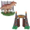 Penn-Plax Jurassic Park Resin Bundle Aquarium Decoration Set, 2-pack -Plax Penn Shop 557862 MAIN. AC SS1800 V1658516331